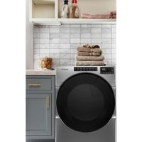 Whirlpool 7.4 Cu. Ft. Electric Steam Dryer (YWED6605MC) - Chrome Shadow