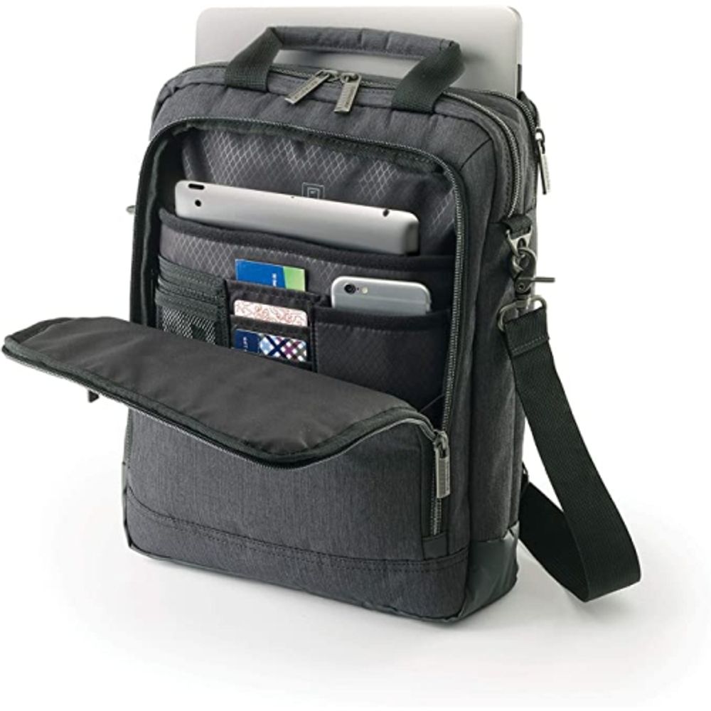 Samsonite Modern Utility Messenger Bag, Charcoal Heather, Ripstop