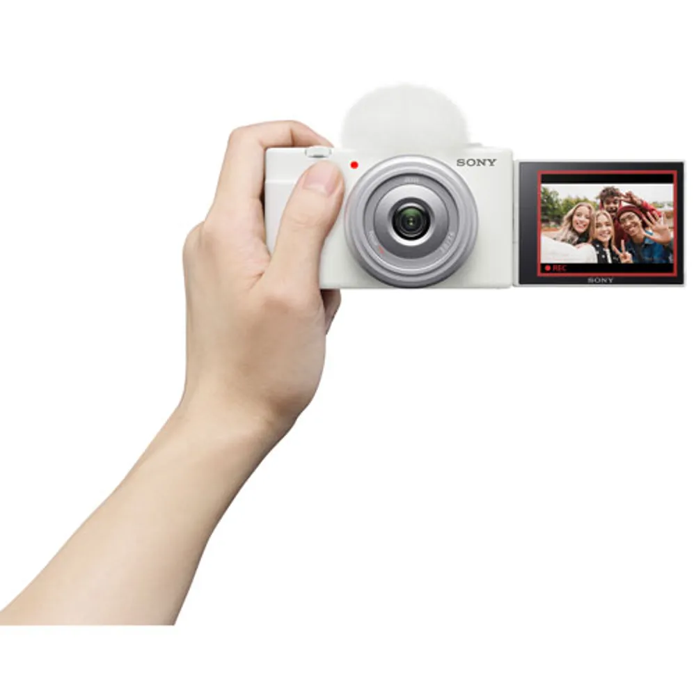 Appareil photo numérique de 20,1 Mpx ZV-1F de Sony pour vlogage