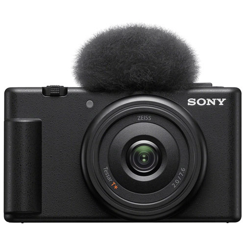 Sony ZV-1F Content Creator Vlogger 20.1MP Digital Camera - Black