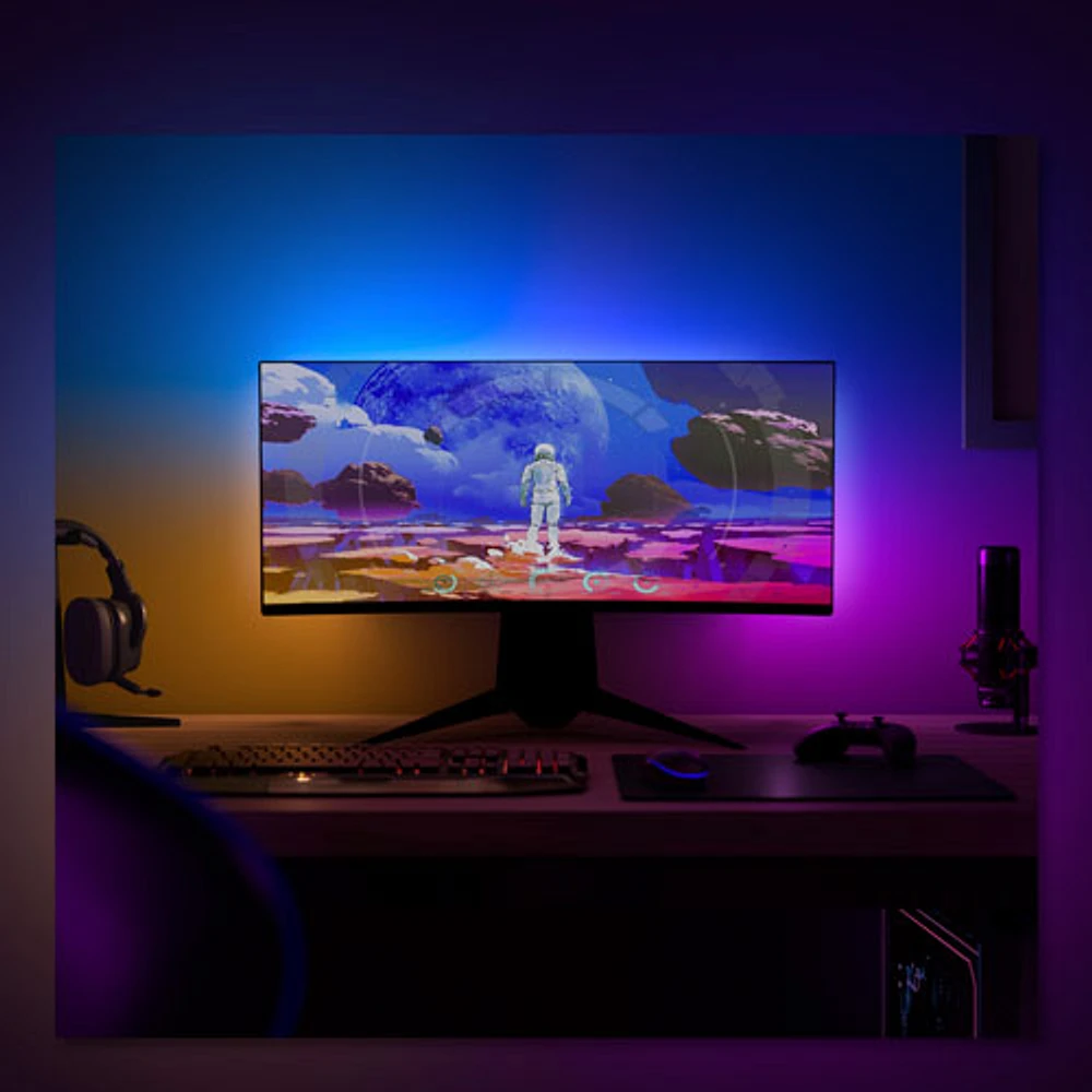 Philips Hue Play Gradient Smart LED Lightstrip for 24" - 27" Monitors