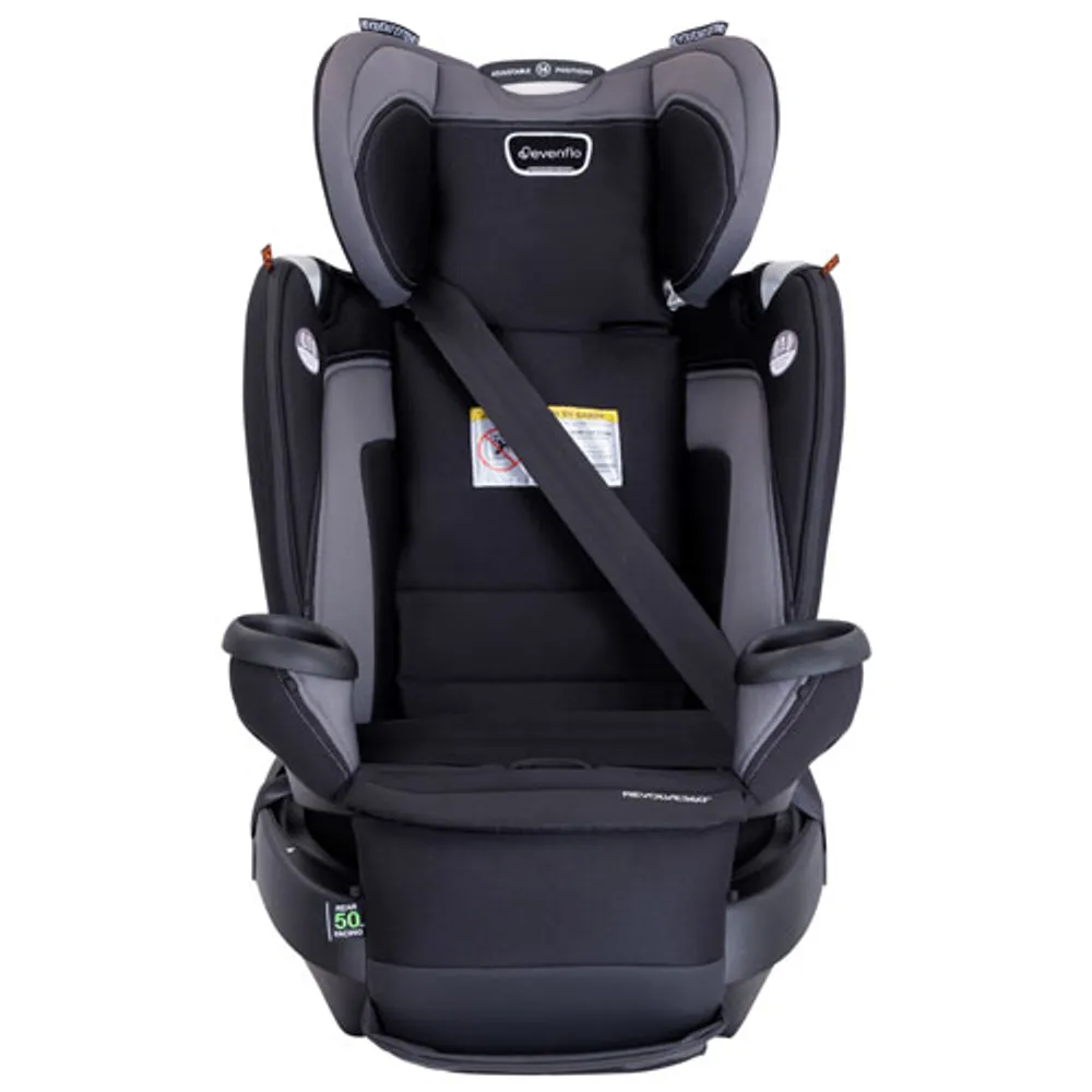 Evenflo Revolve360 Extend All-in-One Rotational Car Seat – Revere Grey