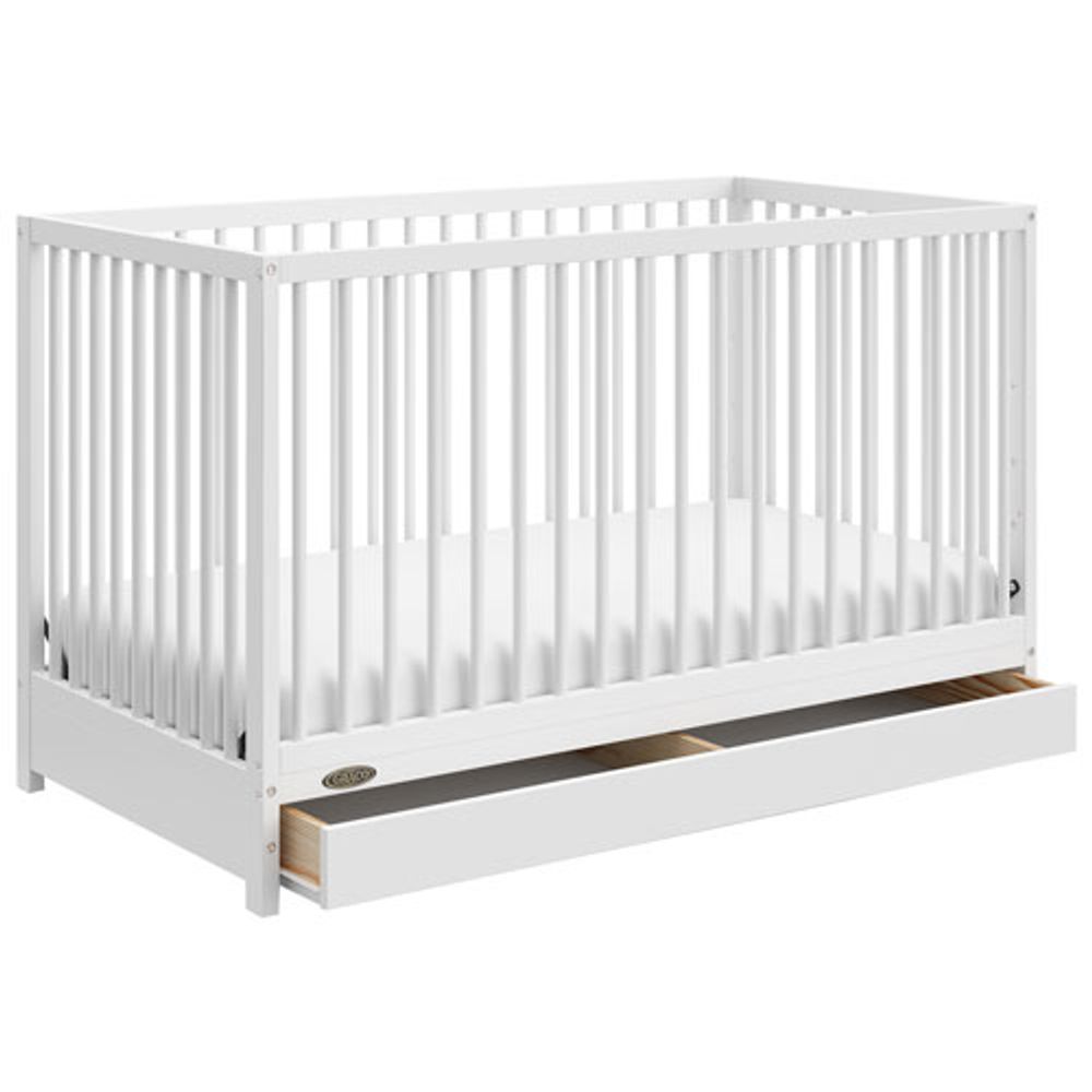 Graco Teddi 5-in-1 Convertible Crib with Drawer