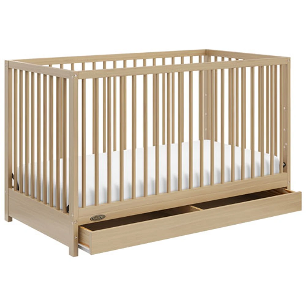 Graco Teddi 5-in-1 Convertible Crib with Drawer