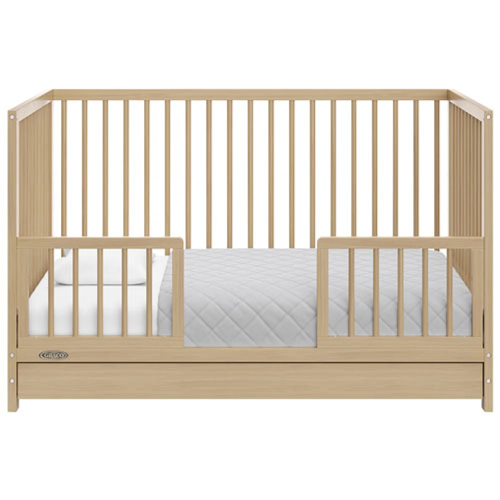 Graco Teddi 5-in-1 Convertible Crib with Drawer