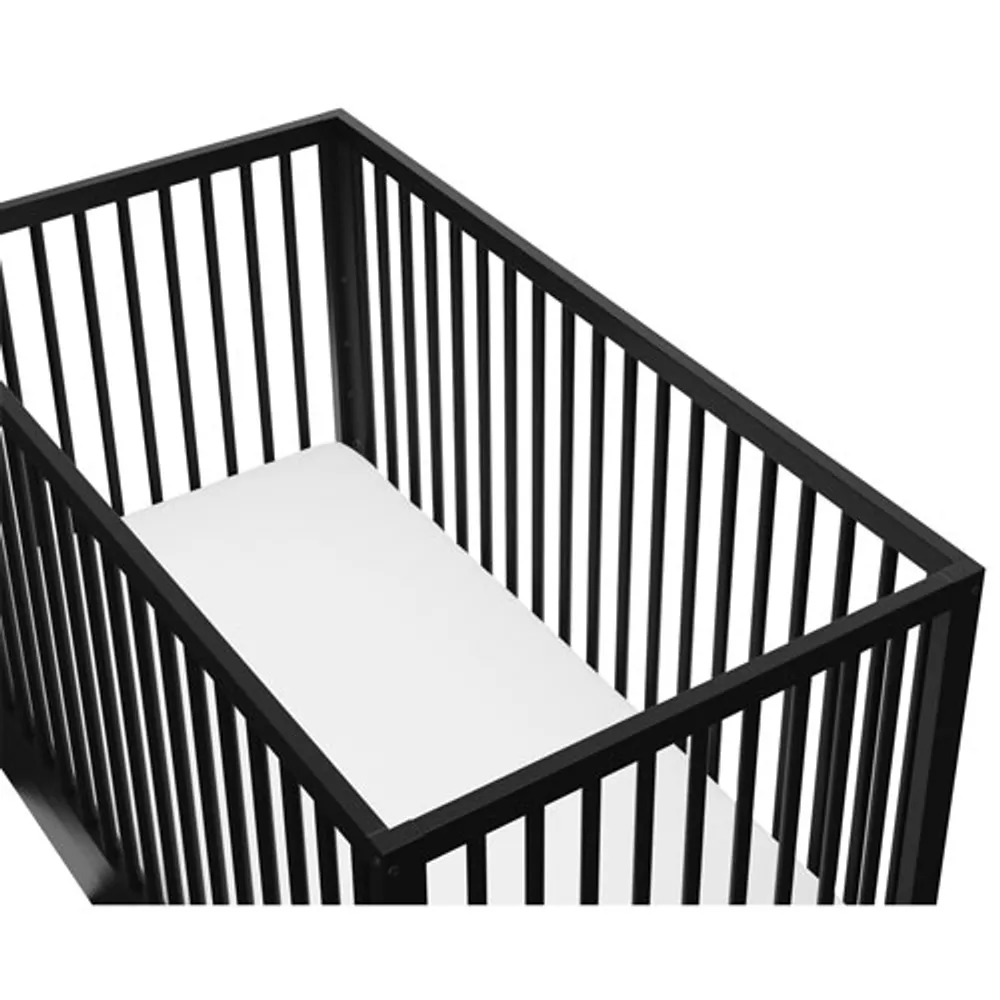 Graco Teddi 5-in-1 Convertible Crib with Drawer - Black