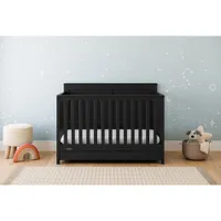 Graco Hadley 4-in-1 Convertible Crib with Drawer - Black