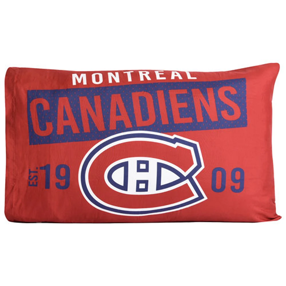 NHL 2-Piece Pillowcase - Montréal Canadiens