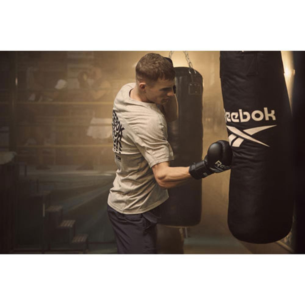 Reebok 3 Ft. Heavy Boxing Bag & Gloves