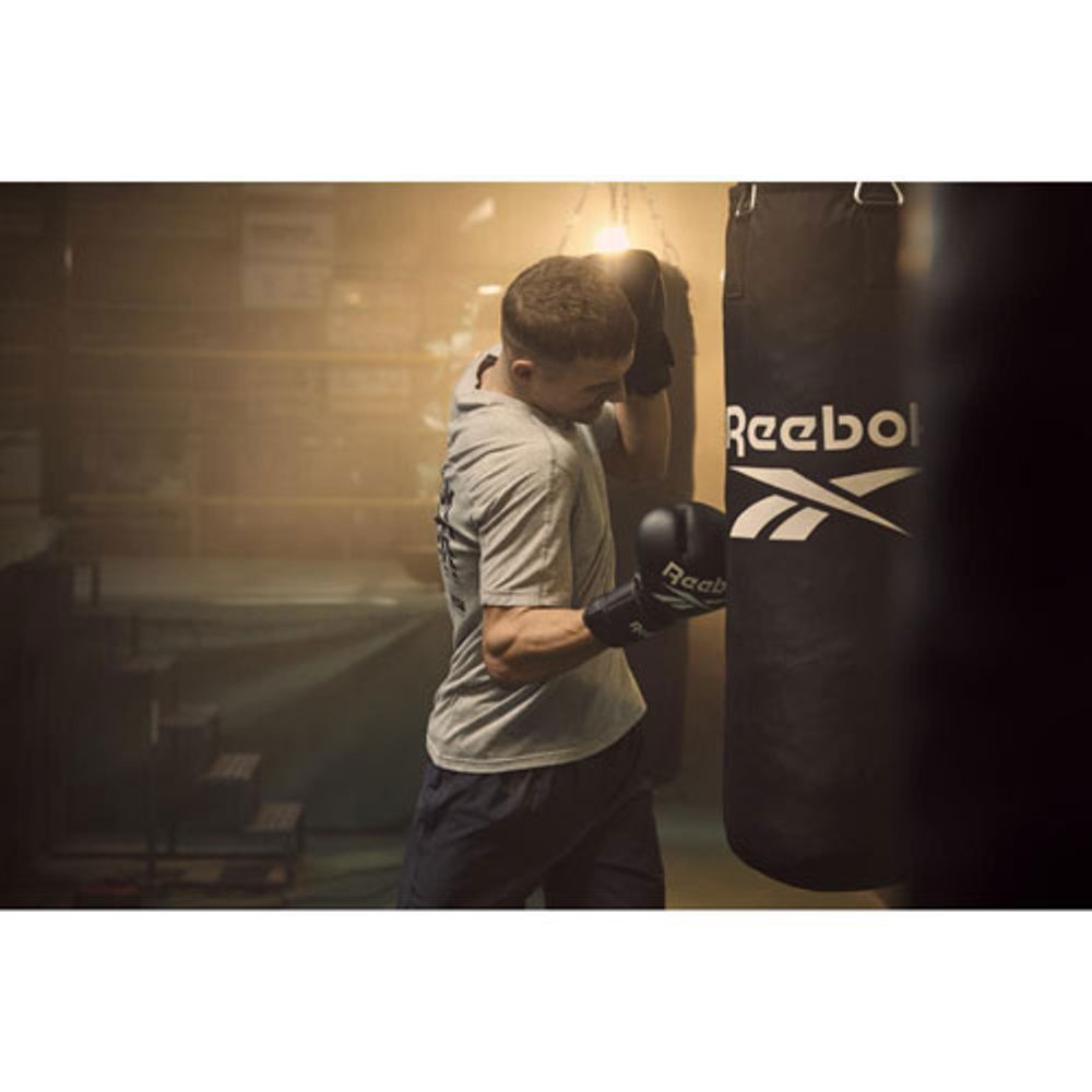 Reebok 3 Ft. Heavy Boxing Bag & Gloves