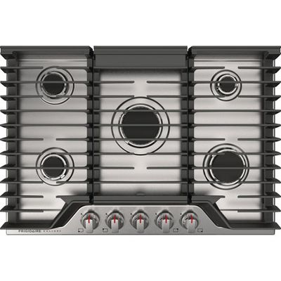 Frigidaire Gallery 30" 5-Burner Gas Cooktop (GCCG3048AS) - Stainless Steel