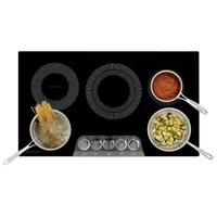 Frigidaire Gallery 30" 5-Element Electric Cooktop (GCCE3070AD) - Black Stainless Steel
