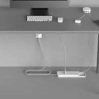 Monster Vertex XL 10-Outlet Surge Protector - White