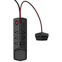Monster Power Center Vertex 6-Outlet Surge Protector - Black