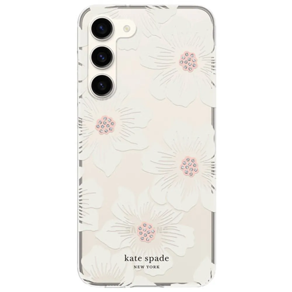 kate spade new york Fitted Hard Shell Case for Samsung Galaxy S23+ (Plus) - Hollyhock
