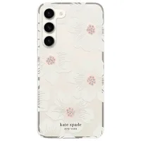kate spade new york Fitted Hard Shell Case for Samsung Galaxy S23+ (Plus) - Hollyhock