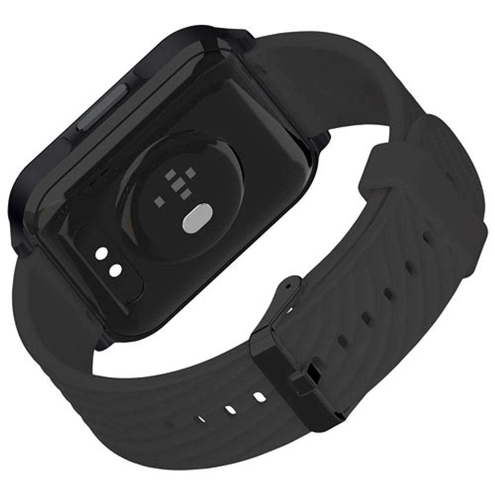 Montre intelligente Moto Watch 70 de 48 x 36 mm Motorola avec moniteur de fréquence cardiaque - Noir