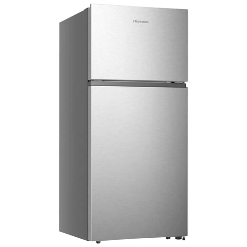 Hisense 30" 18 Cu. Ft. Top Mount Freezer Refrigerator (RT18A2FSD) - Stainless Steel