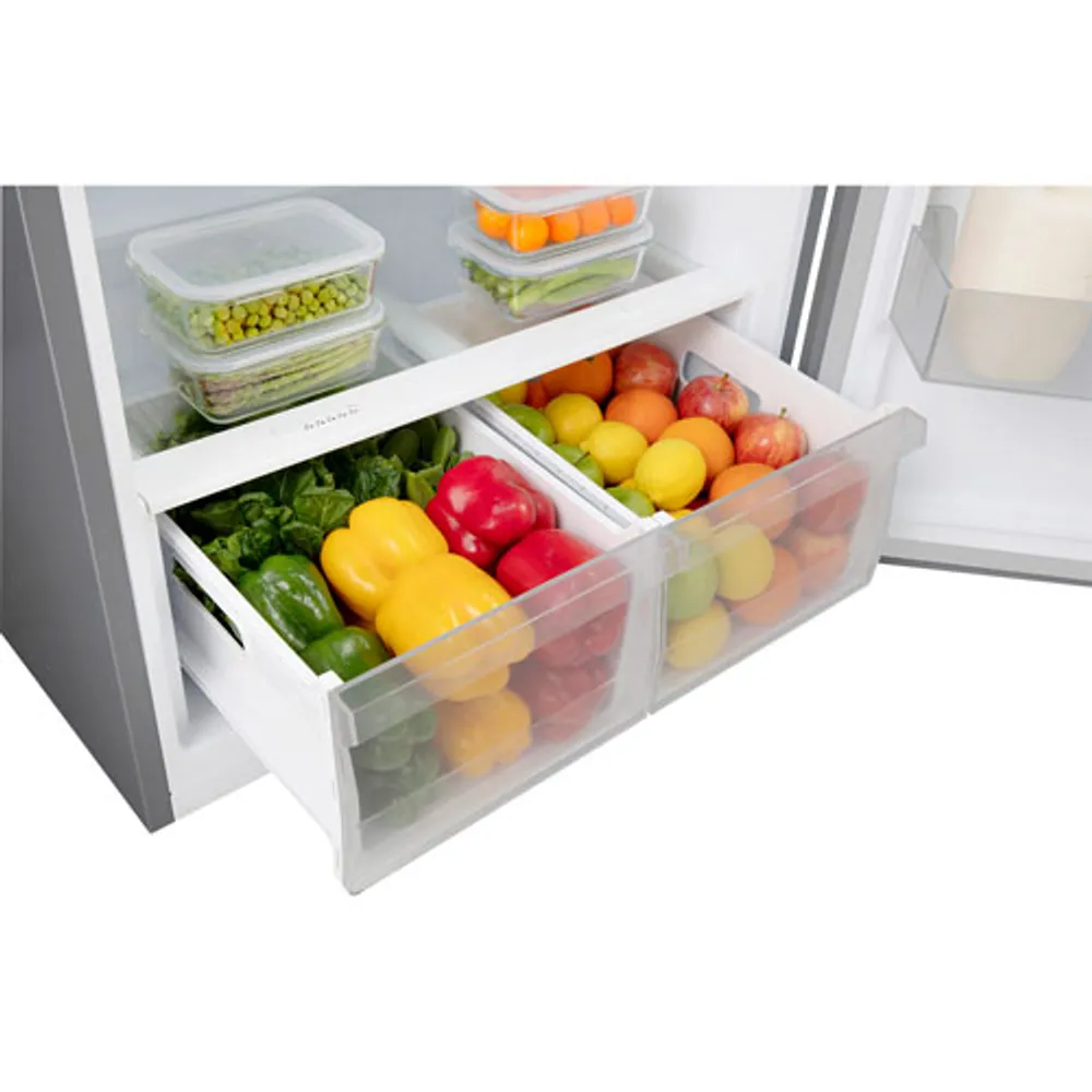 Hisense 30" 18 Cu. Ft. Top Mount Freezer Refrigerator (RT18A2FSD) - Stainless Steel