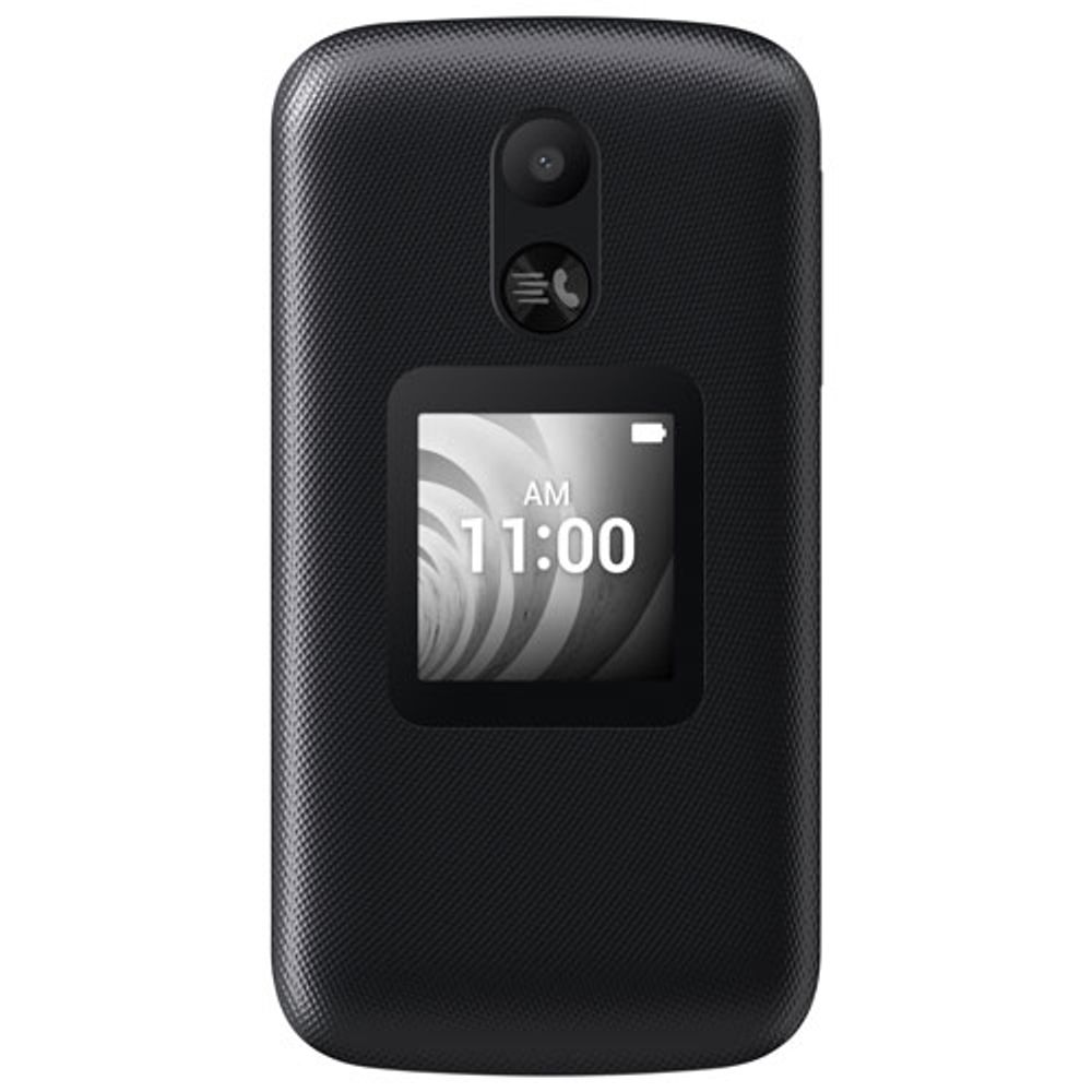 Chatr TCL Flip 8GB - Volcano Black - Prepaid