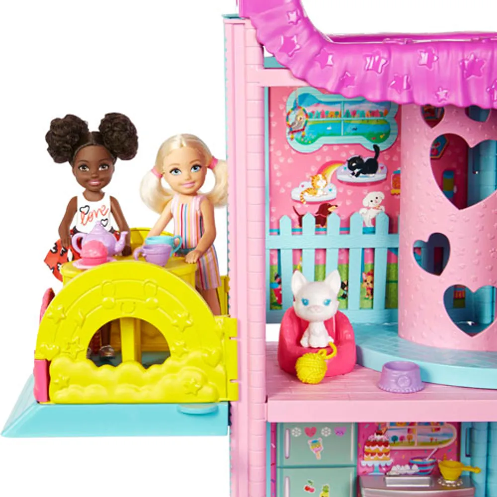 Mattel Barbie Chelsea Doll Playhouse Set