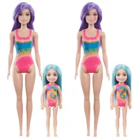 Jeu de poupée Barbie Colour Reveal Tie-Dye Fashion Maker de Mattel