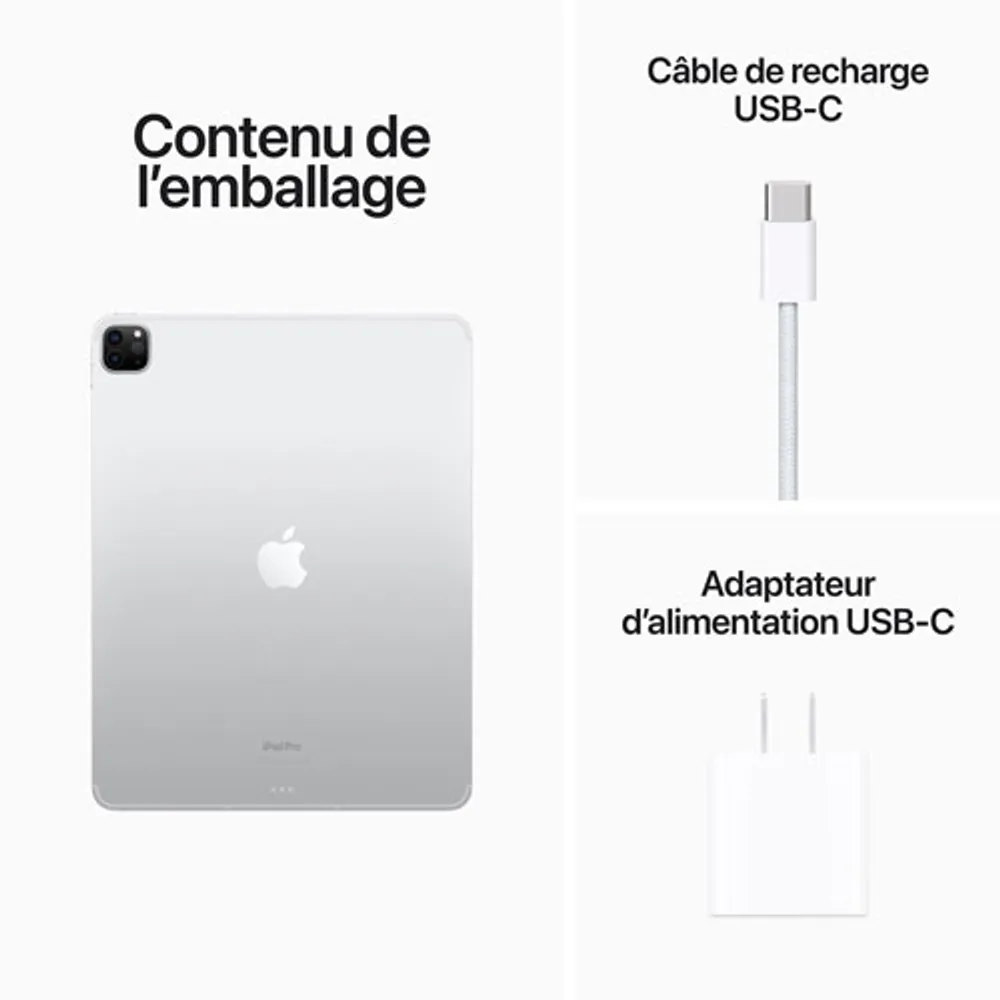 iPad Pro de 12,9 po et de To d'Apple avec Wi-Fi et 5G (6e génération