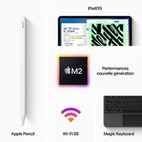 iPad Pro de 11 po et de 2 To d'Apple avec Wi-Fi (4e génération) - Argenté