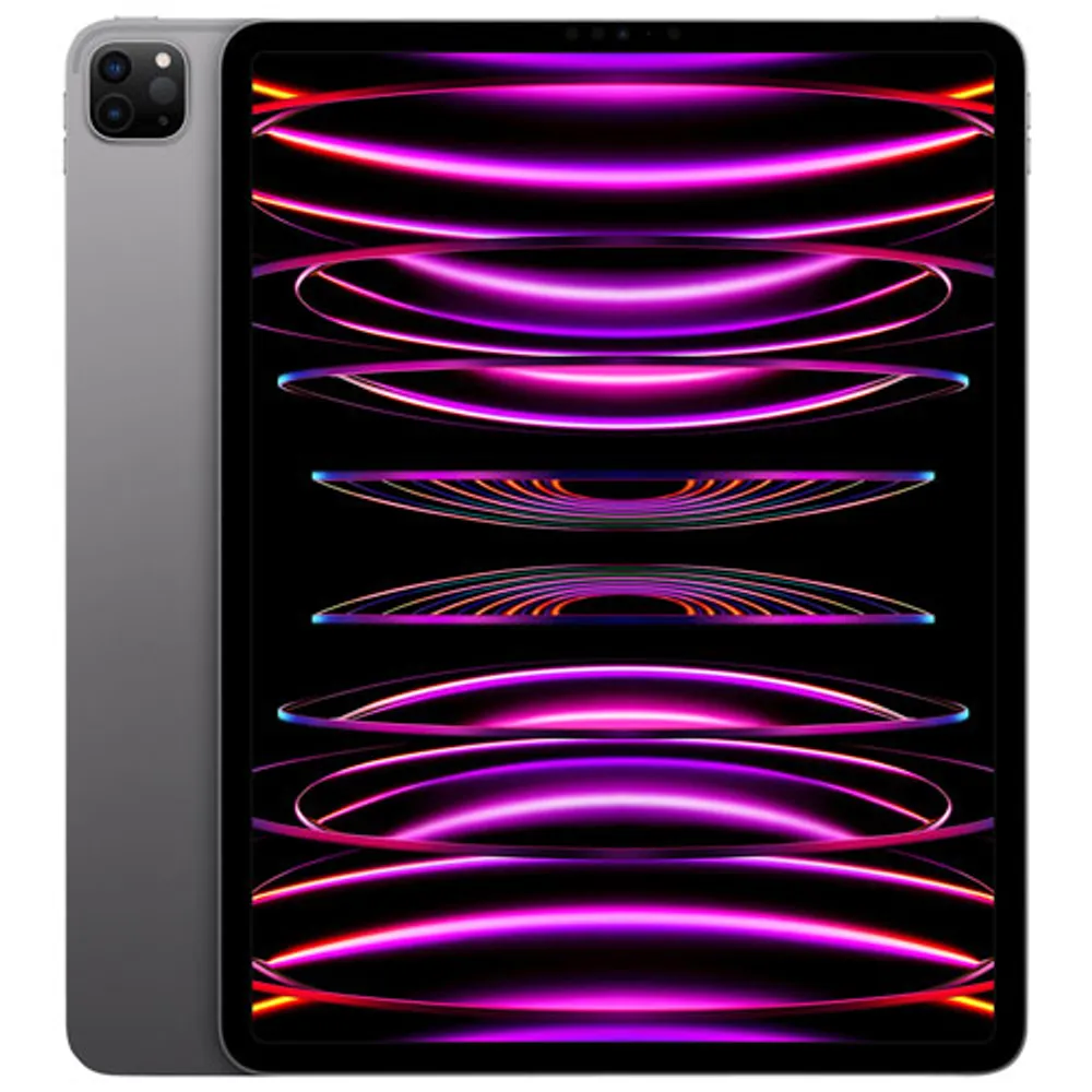 Apple iPad Pro 12.9" 128GB with Wi-Fi & 5G (6th Generation) - Space Grey
