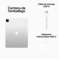 iPad Pro de 12,9 po et de Go d'Apple avec Wi-Fi et 5G (6e génération