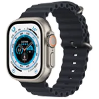 Bell Apple Watch Ultra (GPS + Cellular) 49mm Titanium Case with Midnight Ocean Band