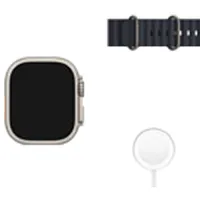 Bell Apple Watch Ultra (GPS + Cellular) 49mm Titanium Case with Midnight Ocean Band