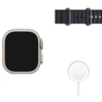 Bell Apple Watch Ultra (GPS + Cellular) 49mm Titanium Case with Midnight Ocean Band