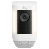 Ring Spotlight Cam Pro Outdoor 1080p IP Camera - White