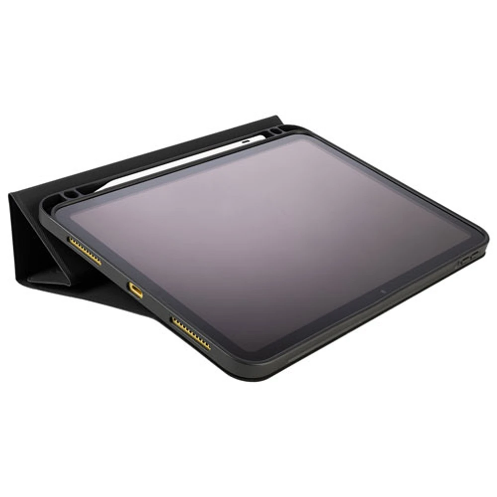 Étui folio Up Plus de Tucano Milano Italy pour iPad 11 po (A16)/iPad 10,9 po (10e génération) - Noir