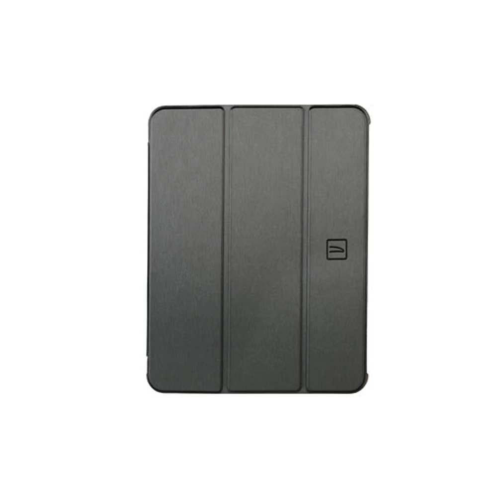 Étui folio satiné de Tucano Milano Italy pour iPad (10e gén.) - Gris