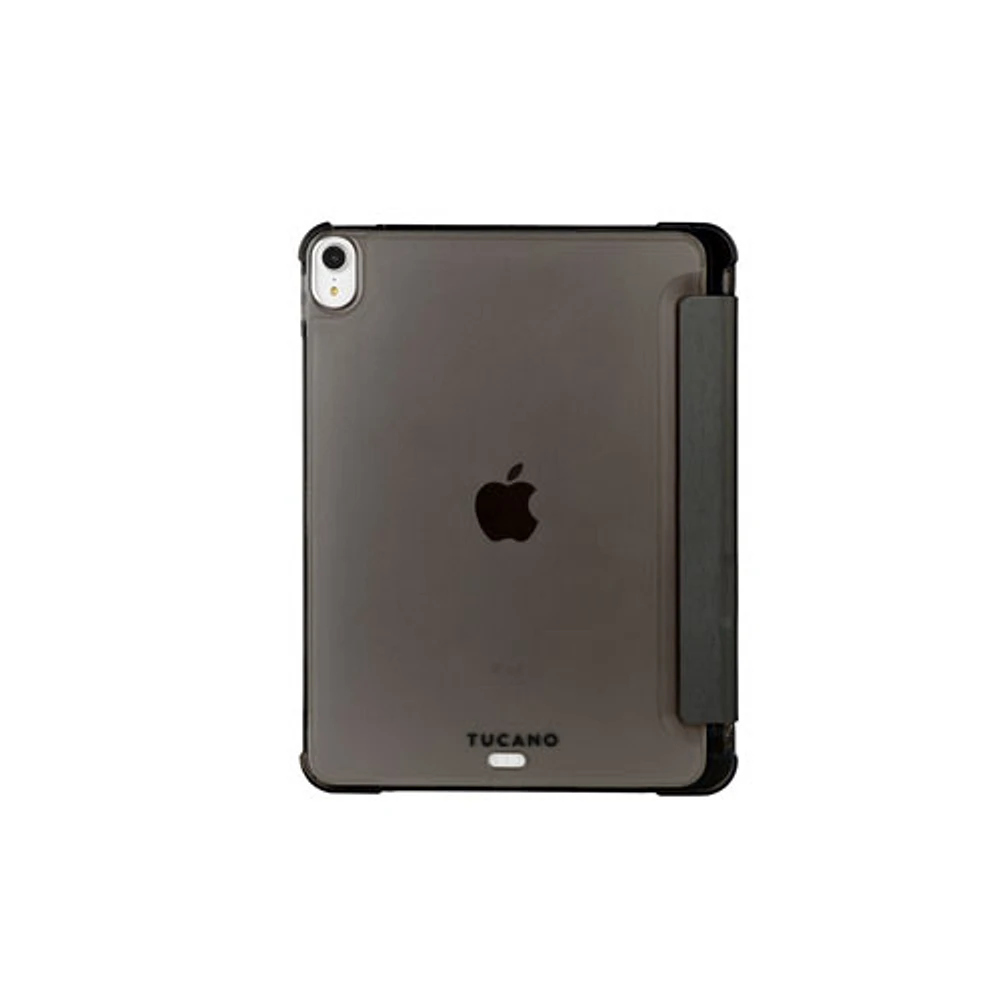 Étui folio satiné de Tucano Milano Italy pour iPad (10e gén.) - Gris