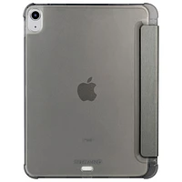 Étui folio satiné de Tucano Milano Italy pour iPad 11 po (A16)/iPad 10,9 po (10e génération) - Gris