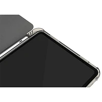 Étui folio satiné de Tucano Milano Italy pour iPad 11 po (A16)/iPad 10,9 po (10e génération) - Gris