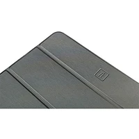 Étui folio satiné de Tucano Milano Italy pour iPad 11 po (A16)/iPad 10,9 po (10e génération) - Gris