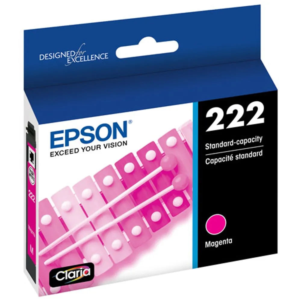 Cartouche d'encre magenta T222 d'Epson (T222320-S)