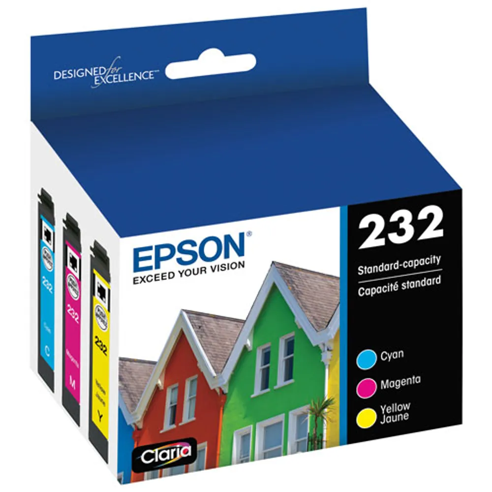 Cartouches d'encre couleur d'Epson (T232520-S) - Paquet de 3