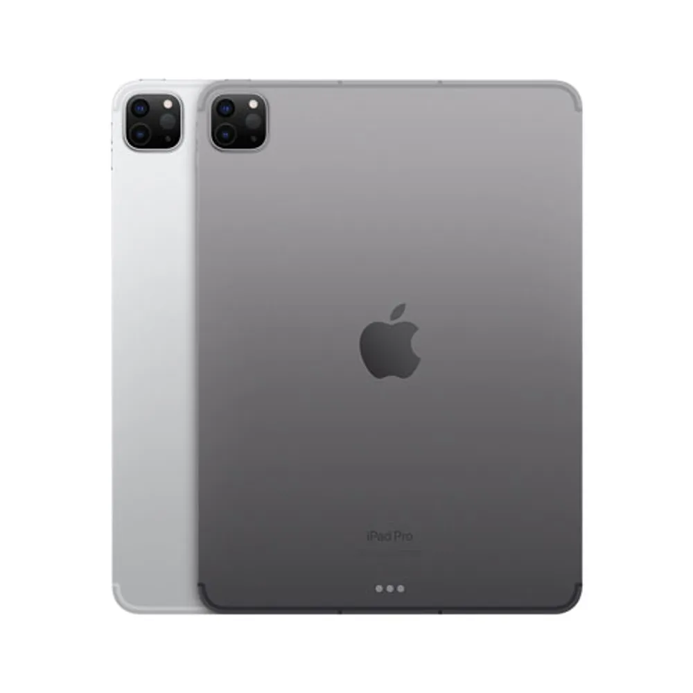 TELUS Apple iPad Pro 11" 512GB with Wi-Fi & 5G (4th Generation) - Silver - Monthly Financing