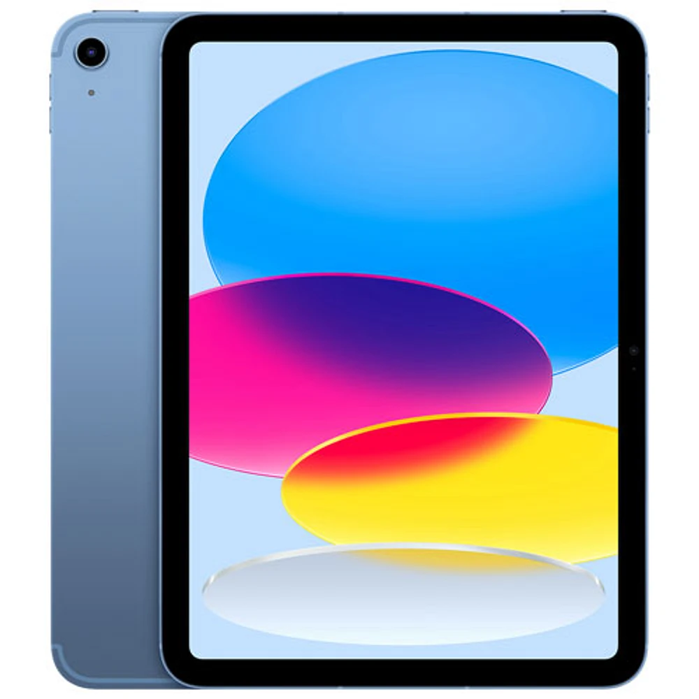 iPad 10,9 po 256 Go Wi-Fi 5G d'Apple avec TELUS (10e gén.) - Bleu - Financement mensuel