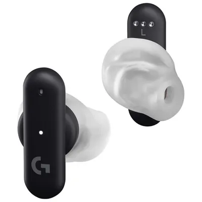 Logitech G FITS In-Ear Sound Isolating True Wireless Earbuds - Black