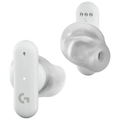 Logitech G FITS In-Ear Sound Isolating True Wireless Earbuds - White