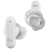 Logitech G FITS In-Ear Sound Isolating True Wireless Earbuds - White