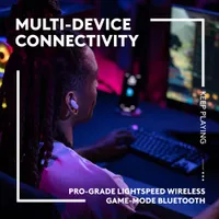 Logitech G FITS In-Ear Sound Isolating True Wireless Earbuds - White