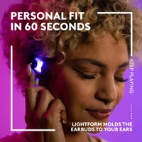Logitech G FITS In-Ear Sound Isolating True Wireless Earbuds - White