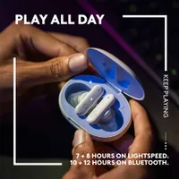 Logitech G FITS In-Ear Sound Isolating True Wireless Earbuds - White
